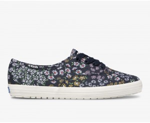 Keds Champion TRX Floral Αθλητικα Παπουτσια γυναικεια σκουρο μπλε | XNY162597