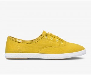 Keds Chillax Seasonal Washable Slip On γυναικεια κίτρινα | DCQ087349