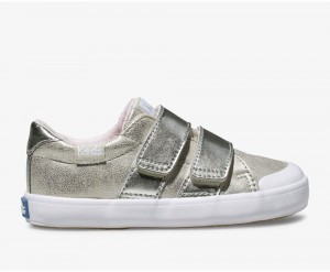 Keds Courtney Slip On για κοριτσια ασημι | YZT192348