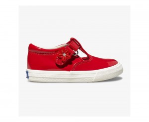 Keds Daphne λουστρινι Slip On για κοριτσια κοκκινα | UCT842693