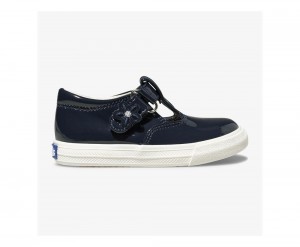 Keds Daphne λουστρινι Slip On για κοριτσια σκουρο μπλε | HXI207463