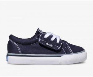 Keds Jump Kick Jr. καμβα Αθλητικα Παπουτσια για κοριτσια σκουρο μπλε | LWR586149