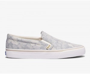 Keds Jump Kick Slip Chambray Slip On γυναικεια μπλε | IJE296410