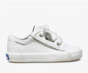 Keds Kickstart Jr. δερματινα Αθλητικα Παπουτσια για κοριτσια ασπρα | DCH843167