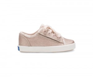 Keds Kickstart Jr. Αθλητικα Παπουτσια για κοριτσια ροζ χρυσο χρωμα | KGX769018