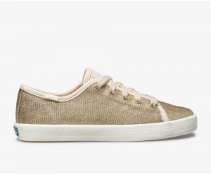 Keds Kickstart Αθλητικα Παπουτσια για κοριτσια ροζ χρυσο χρωμα | VPS486237