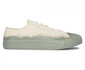 Keds Royal Lo Spray Foxing Αθλητικα Παπουτσια γυναικεια Μπεζ πρασινο | YMW297356