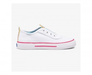 Keds Topkick Washable Slip On για κοριτσια ασπρα | IXF817059