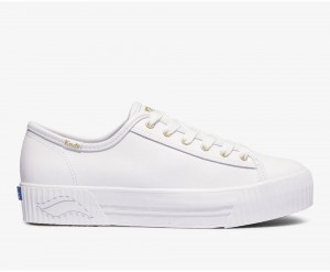 Keds Triple Kick AMP δερματινα Αθλητικα Παπουτσια γυναικεια ασπρα | TPI074219