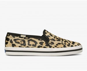 Keds x Kate Spade New York Calf Hair Slip On γυναικεια λεοπαρ | QEO791406