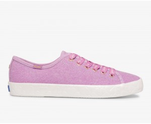 Keds x Kate Spade New York Kickstart Logo Foxing Αθλητικα Παπουτσια γυναικεια μωβ | VGO829651