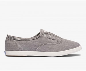 Keds x Organic βαμβακερα Chillax Washable Slip On γυναικεια γκρι | KGU146352