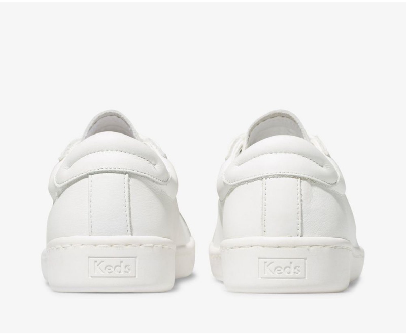 Keds Ace δερματινα Αθλητικα Παπουτσια γυναικεια ασπρα | ZQX593862