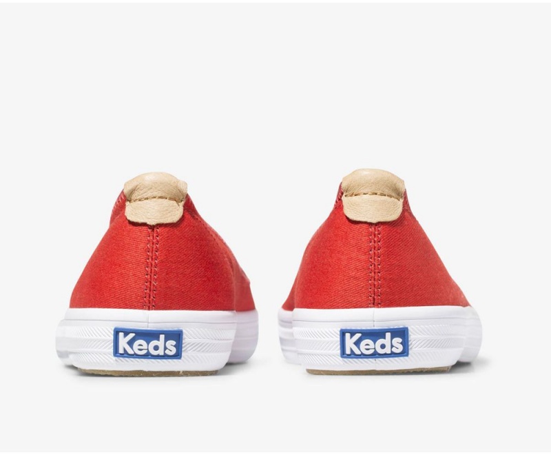 Keds Bryn Slip On γυναικεια κοκκινα | EMP307256