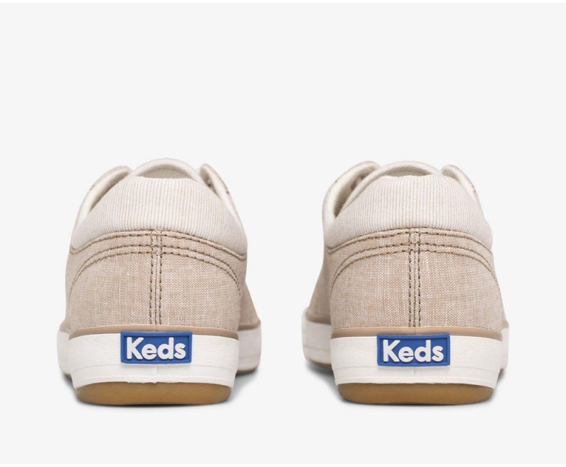 Keds Center II Chambray Stripe Αθλητικα Παπουτσια γυναικεια Μπεζ | FSJ215837