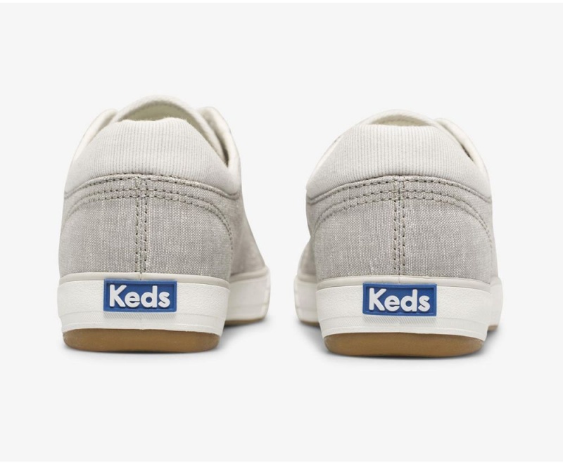 Keds Center II Chambray Stripe Αθλητικα Παπουτσια γυναικεια γκρι | HDS843925