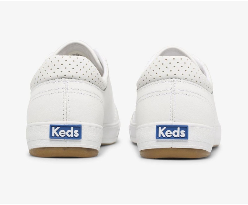 Keds Center II δερματινα Αθλητικα Παπουτσια γυναικεια ασπρα | YHO721480