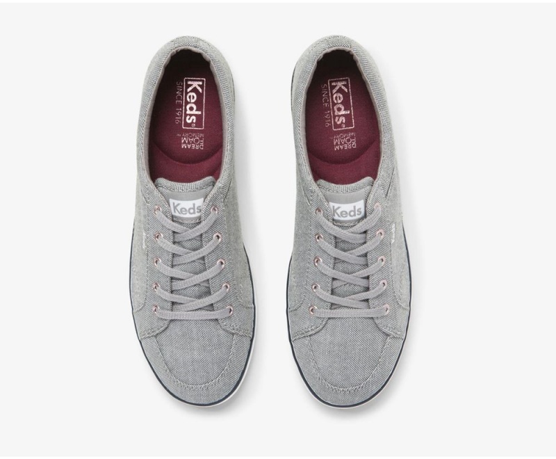 Keds Center Speckled Knit Αθλητικα Παπουτσια γυναικεια γκρι | PGY591203