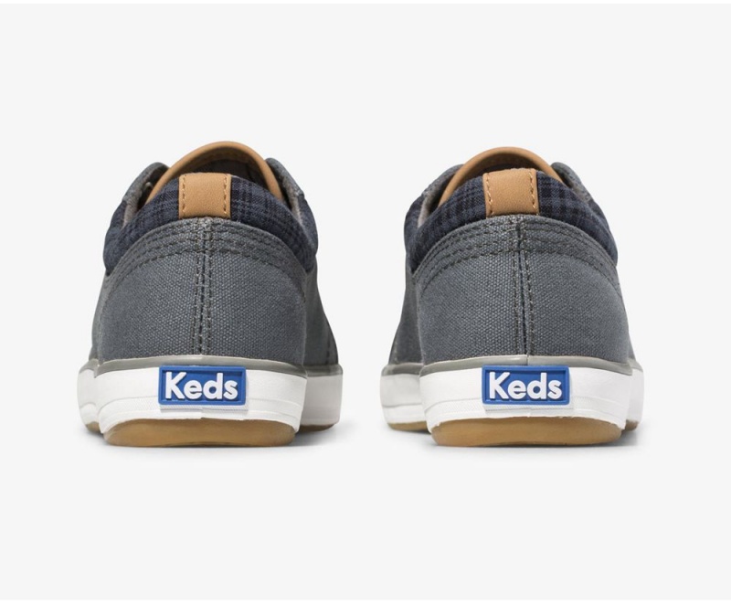 Keds Center Waxed καμβα Αθλητικα Παπουτσια γυναικεια γκρι | QIJ792864