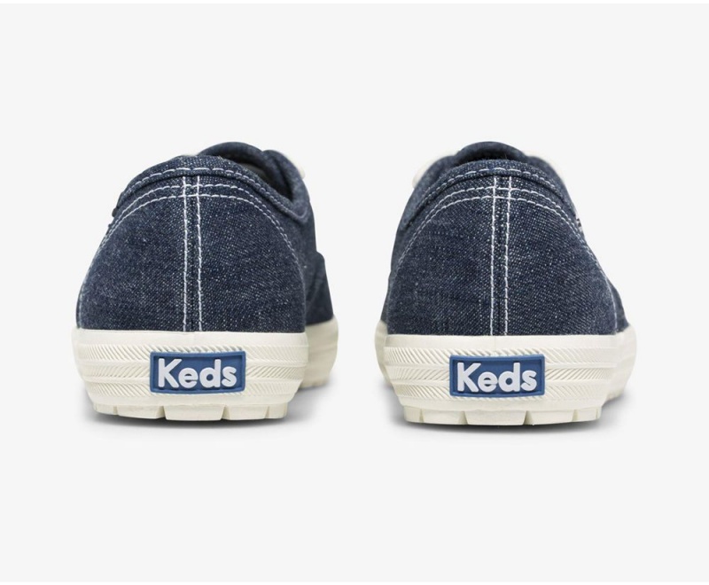 Keds Champion TRX Eco Denim Αθλητικα Παπουτσια γυναικεια μπλε | HOZ692350