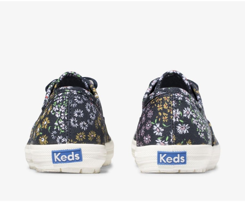 Keds Champion TRX Floral Αθλητικα Παπουτσια γυναικεια σκουρο μπλε | XNY162597