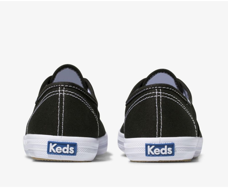 Keds Champion πρωτοτυπεσ Αθλητικα Παπουτσια γυναικεια μαυρα ασπρα | HJB285913