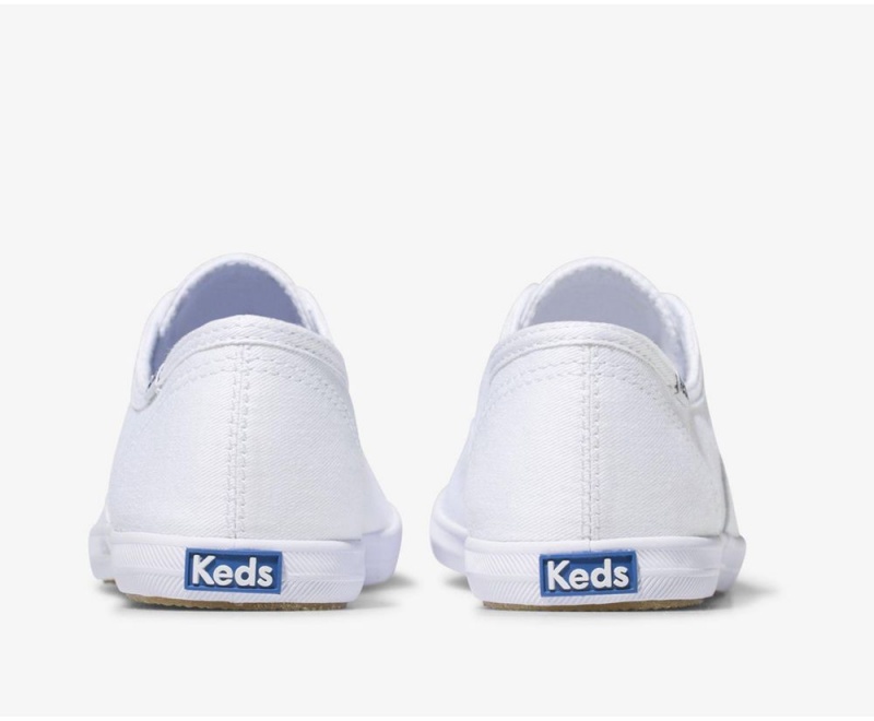 Keds Chillax Basics Slip On γυναικεια ασπρα | LMQ085237