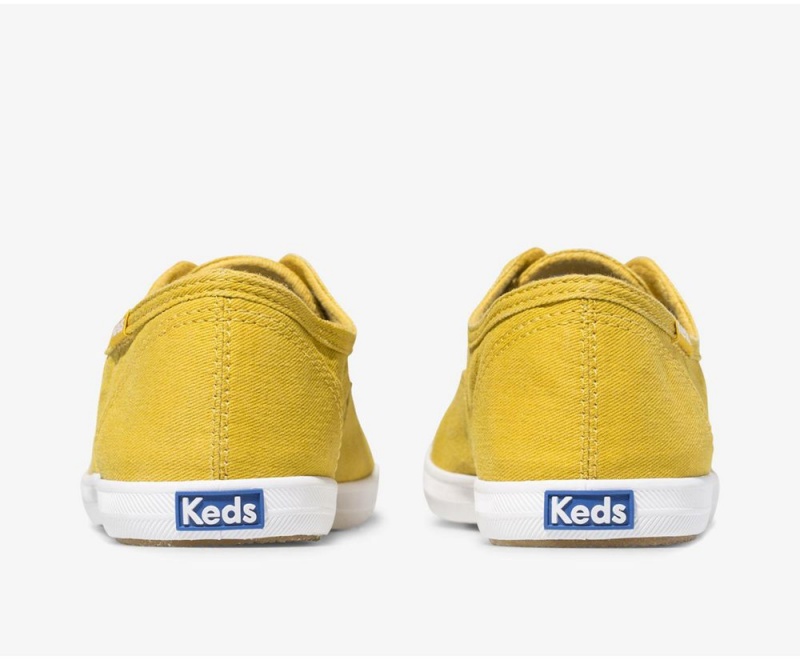 Keds Chillax Seasonal Washable Slip On γυναικεια κίτρινα | DCQ087349