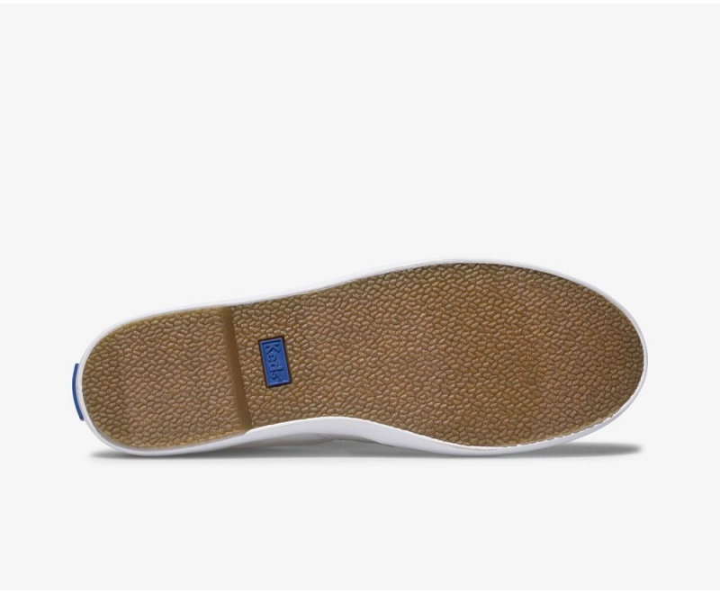 Keds Clipper Washed Solids Slip On γυναικεια ασπρα | EGS658271