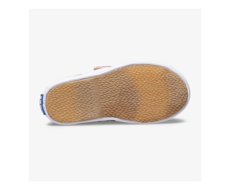 Keds Courtney Slip On για κοριτσια ροζ χρυσο χρωμα | DQV318560