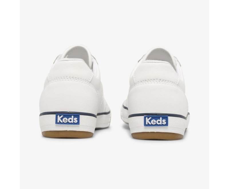 Keds Courty II δερματινα Αθλητικα Παπουτσια γυναικεια ασπρα | EGC217846