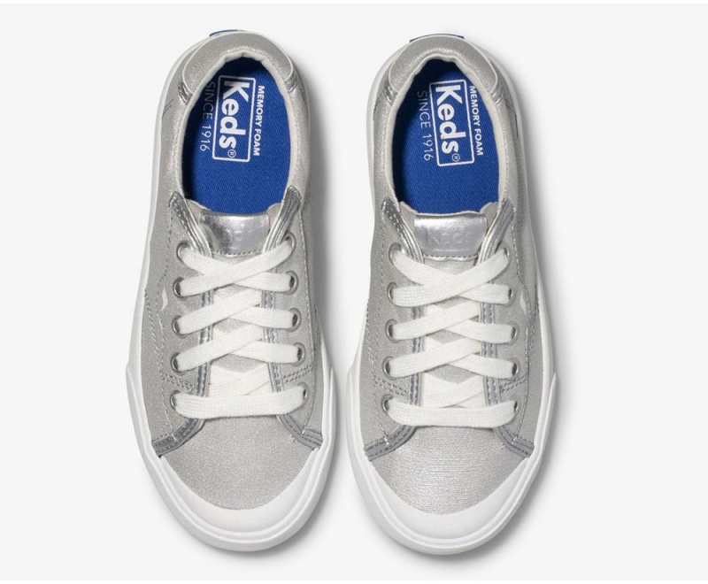 Keds Crew Kick 75 Αθλητικα Παπουτσια για κοριτσια ασημι | KRA527830