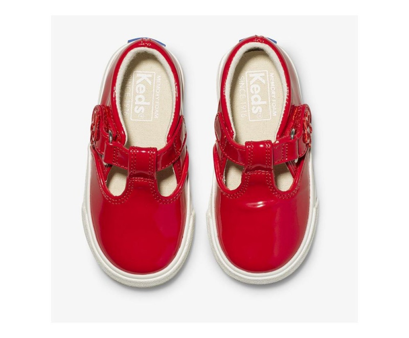 Keds Daphne λουστρινι Slip On για κοριτσια κοκκινα | UCT842693