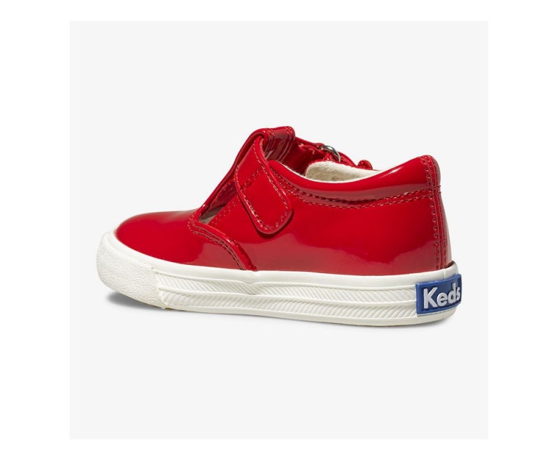 Keds Daphne λουστρινι Slip On για κοριτσια κοκκινα | UCT842693