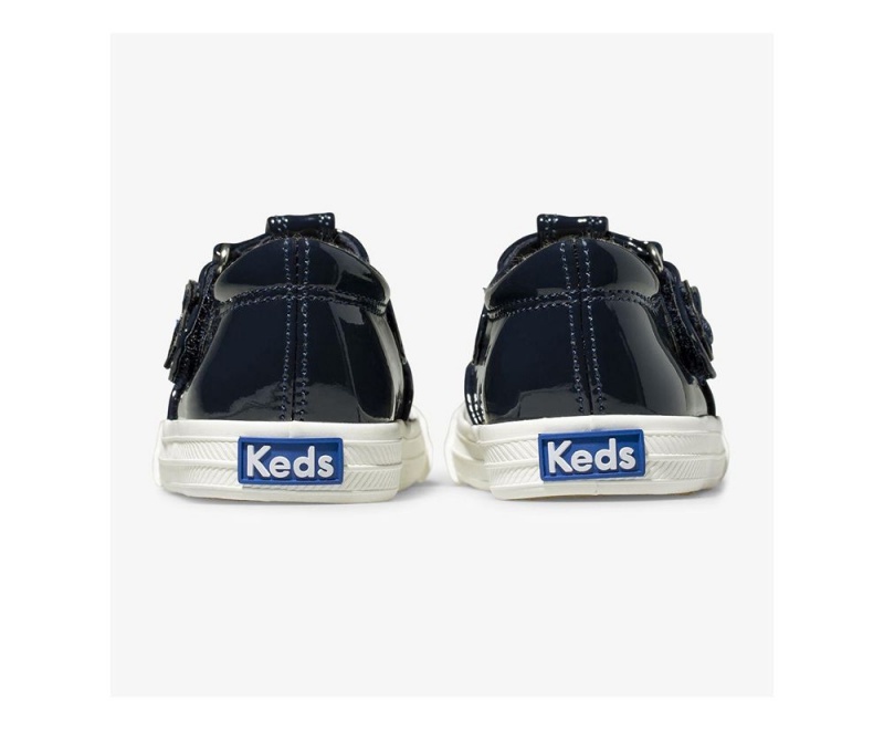 Keds Daphne λουστρινι Slip On για κοριτσια σκουρο μπλε | HXI207463