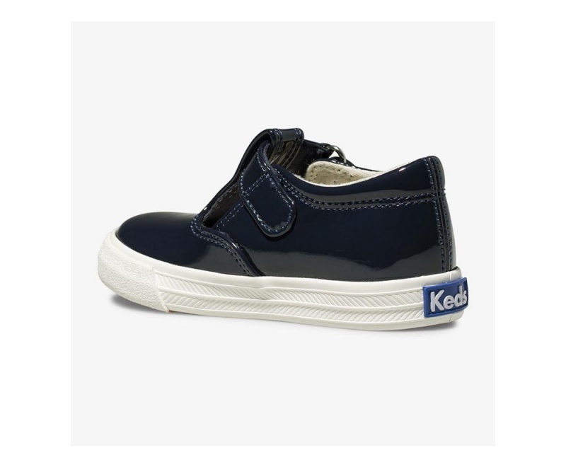 Keds Daphne λουστρινι Slip On για κοριτσια σκουρο μπλε | HXI207463