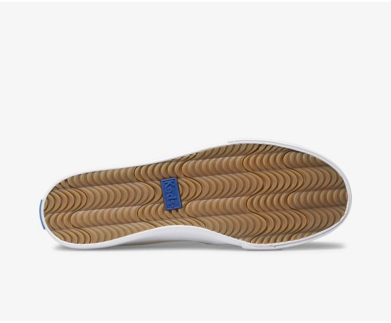 Keds Double Decker σουετ Slip On γυναικεια Μπεζ | EFG617435