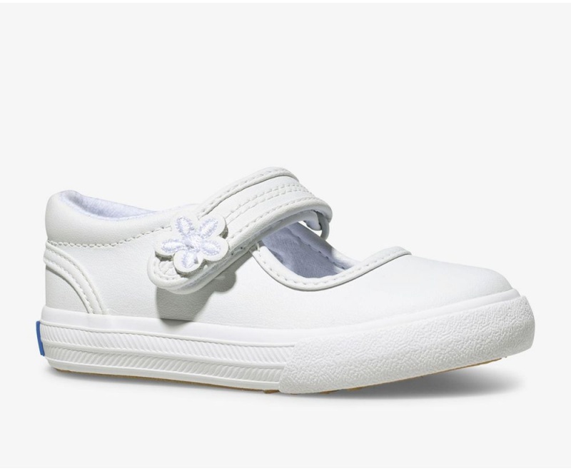 Keds Ella Mary Jane Slip On για κοριτσια ασπρα | AHX087491