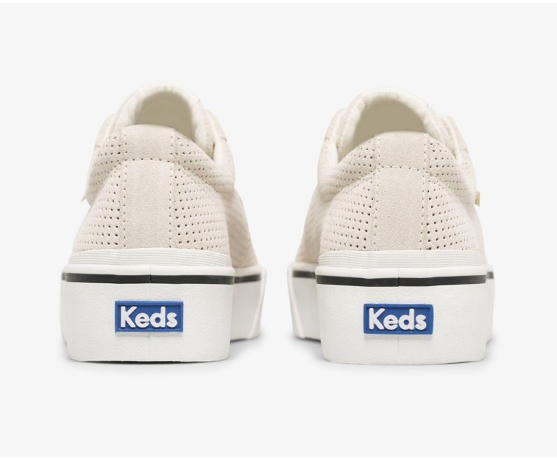 Keds Jump Kick Duo σουετ Αθλητικα Παπουτσια γυναικεια Μπεζ | EUM741953