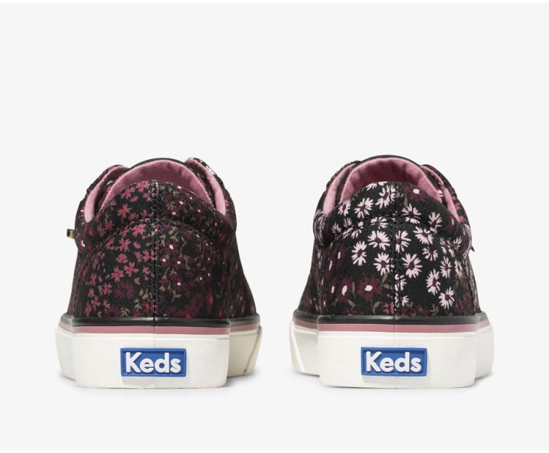 Keds Jump Kick Floral Αθλητικα Παπουτσια γυναικεια μαυρα Πολύχρωμο | LIR461875