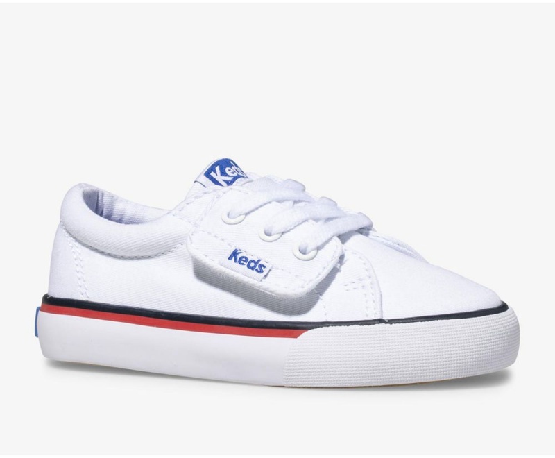 Keds Jump Kick Jr. καμβα Αθλητικα Παπουτσια για κοριτσια ασπρα | EBW542679