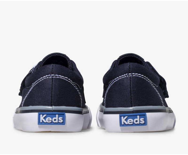 Keds Jump Kick Jr. καμβα Αθλητικα Παπουτσια για κοριτσια σκουρο μπλε | LWR586149