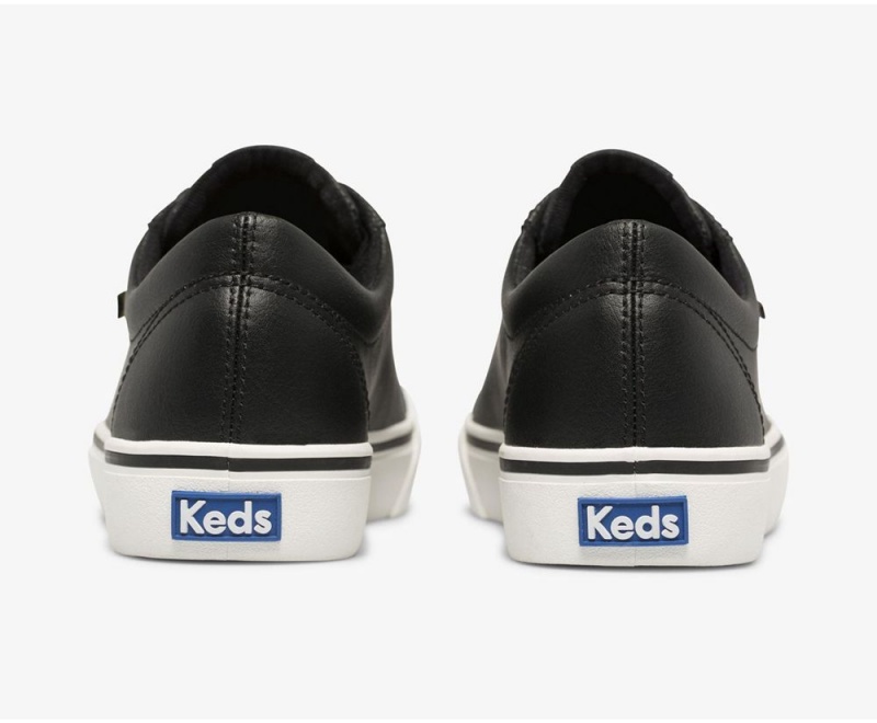 Keds Jump Kick δερματινα Αθλητικα Παπουτσια γυναικεια μαυρα | YQU270864