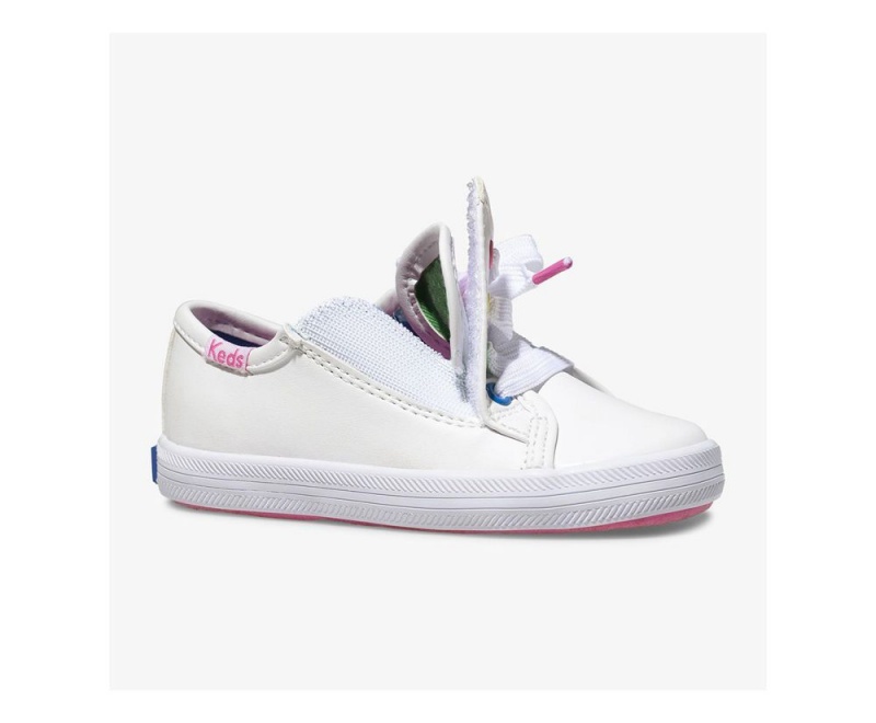 Keds KickstartEyelets Jr. Αθλητικα Παπουτσια για κοριτσια ασπρα | ODQ094371