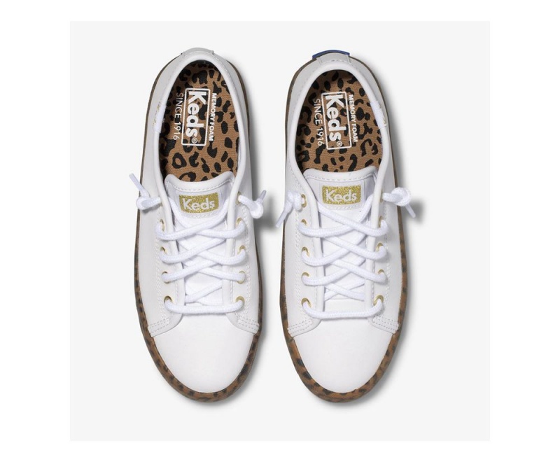 Keds KickstartFoxing Αθλητικα Παπουτσια για κοριτσια ασπρα | HUQ485706