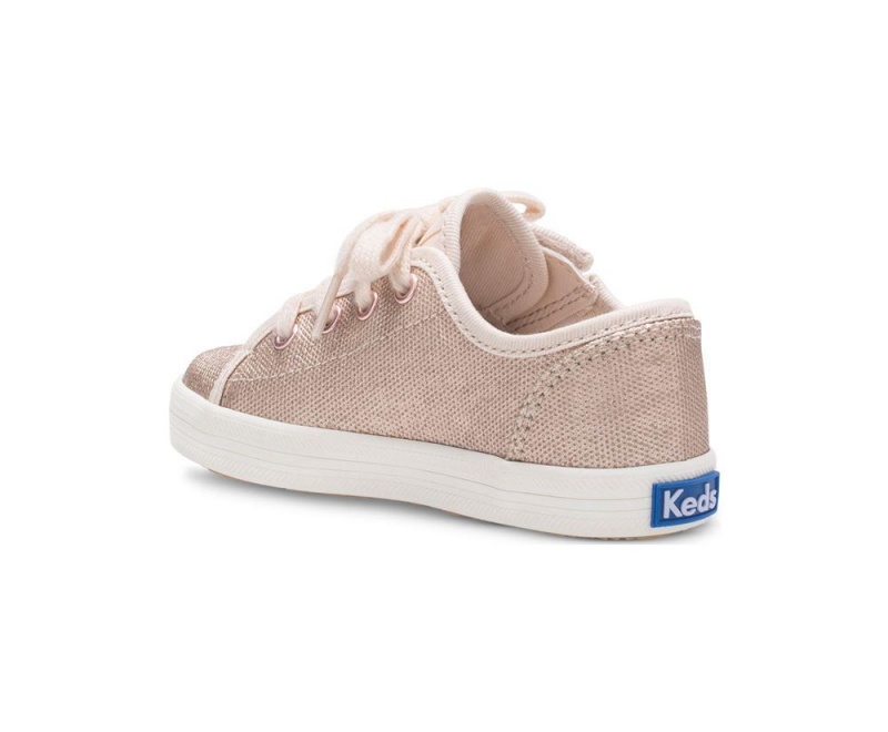 Keds Kickstart Jr. Αθλητικα Παπουτσια για κοριτσια ροζ χρυσο χρωμα | KGX769018