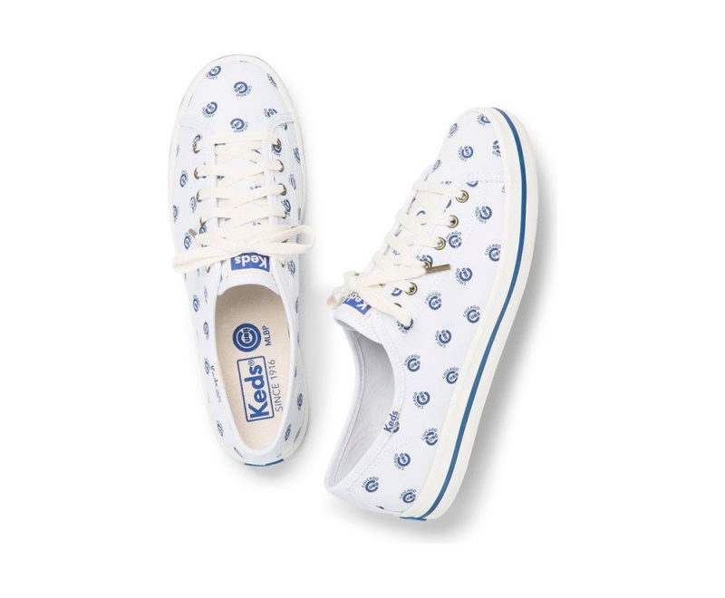 Keds Kickstart MLB Αθλητικα Παπουτσια γυναικεια ασπρα | DCL497652