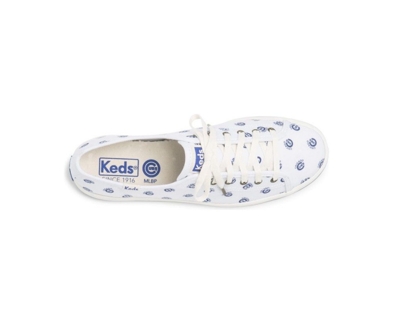 Keds Kickstart MLB Αθλητικα Παπουτσια γυναικεια ασπρα | DCL497652