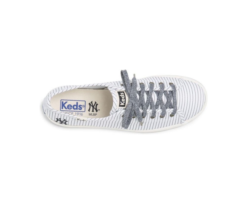 Keds Kickstart MLB Αθλητικα Παπουτσια γυναικεια ασπρα | DSU930862