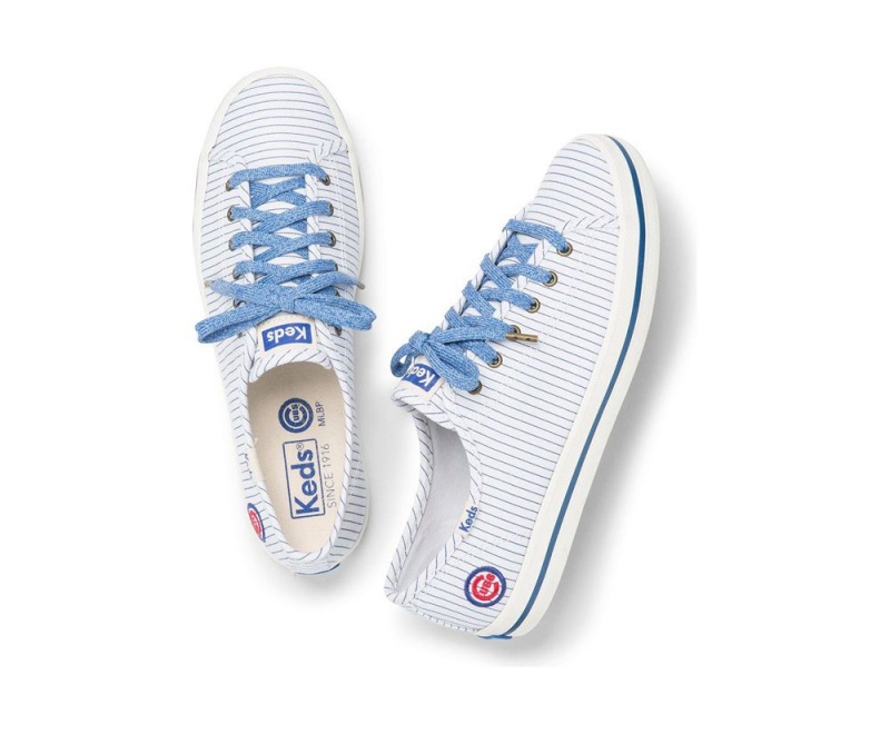 Keds Kickstart MLB Αθλητικα Παπουτσια γυναικεια ασπρα | QUL783642